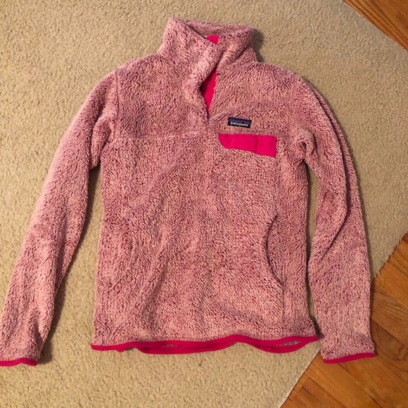 quarter zip pink